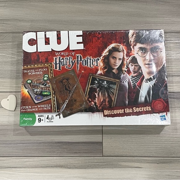 Hasbro Other - NWOT CLUE World of Harry Potter Board Game Sealed Unplayed by Hasbro
